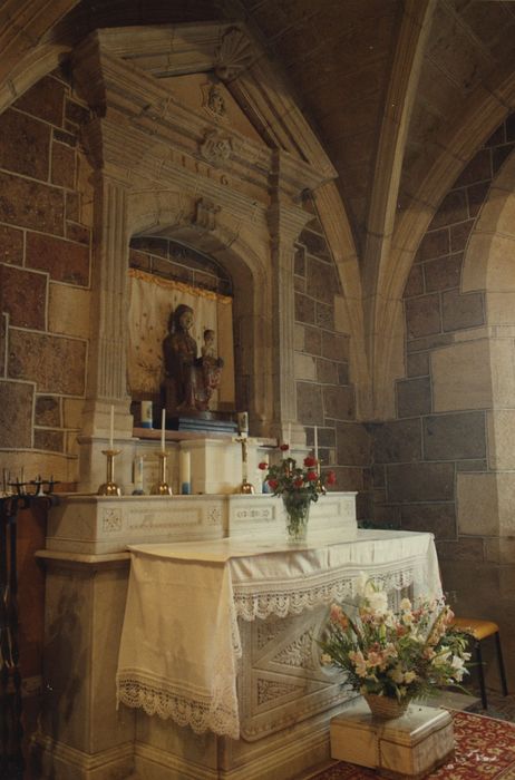 Eglise de la Nativité de la Sainte Vierge : 2e chapelle sud, vue partielle