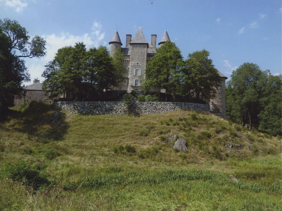 Château de Vachères : Ensemble sud, vue générale