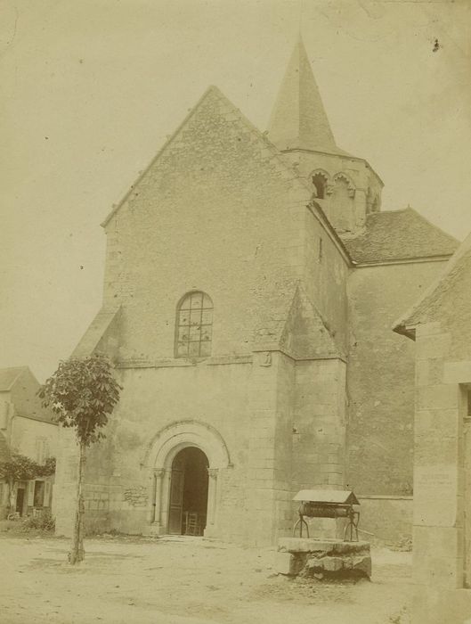 Ancienne abbaye : Façade sud, vue générale