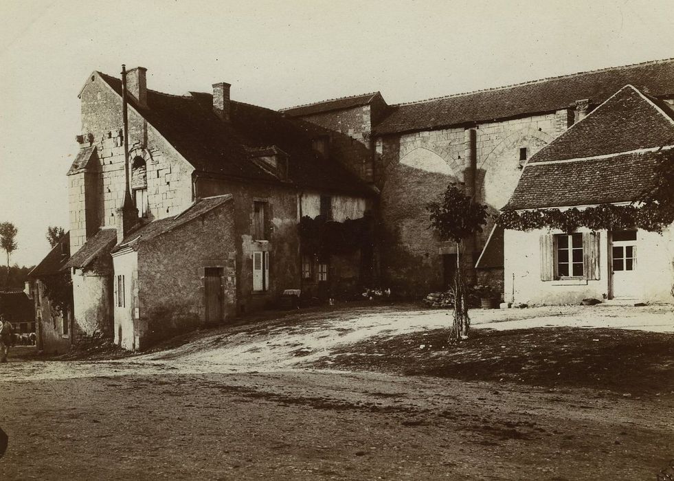 Ancienne abbaye : Ensemble sud-est, vue générale