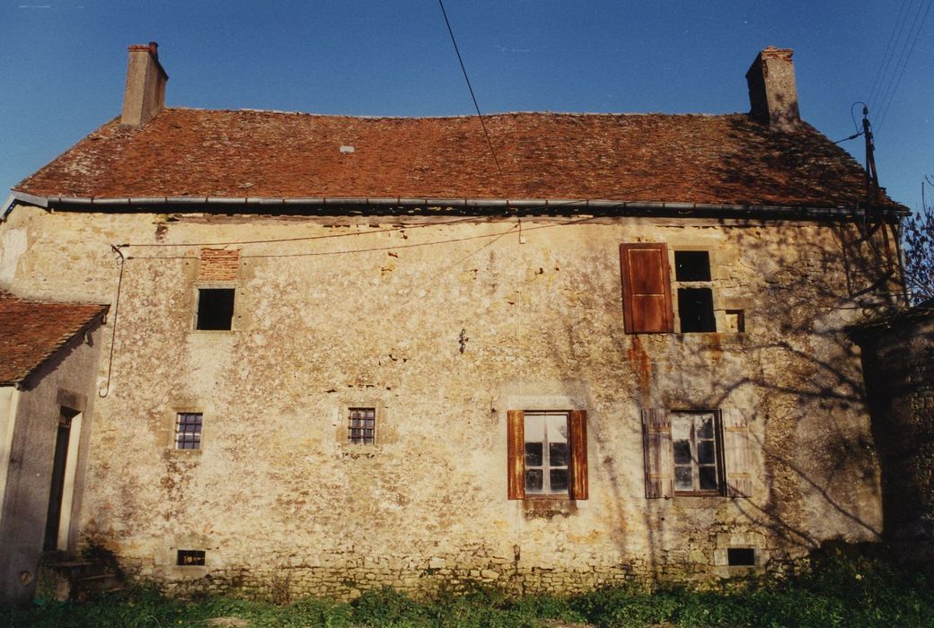 Manoir de Giverdy : Façade ouest, vue générale