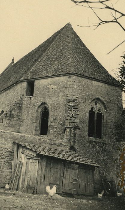 Prieuré de Montempuis (ancien) : Abside, vue générale