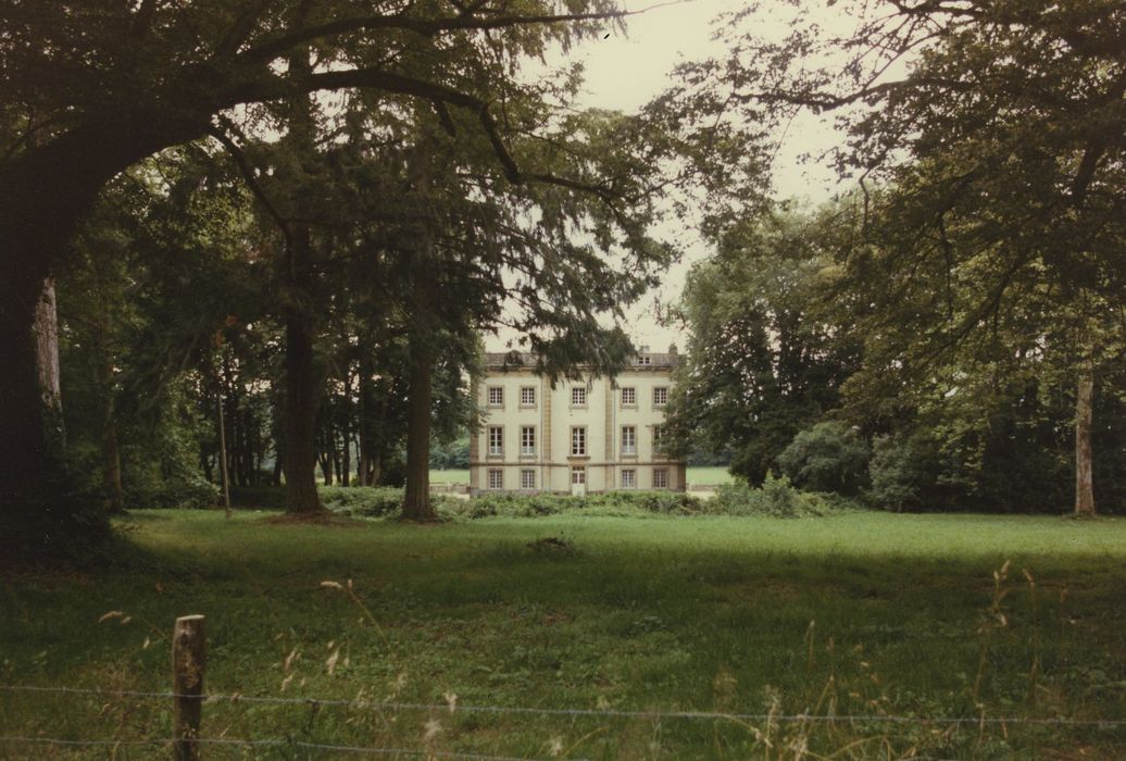 Château de Saulières : Ensemble est, vue générale