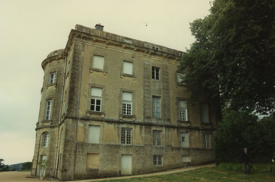 Château de Saulières : Façade sud, vue générale