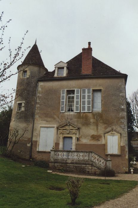 Anciennes forges de Chailloy : Façade ouest, vue générale