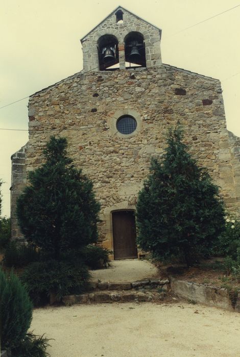 Eglise paroissiale Saint-Jean-Baptiste : Façade occidentale, vue générale