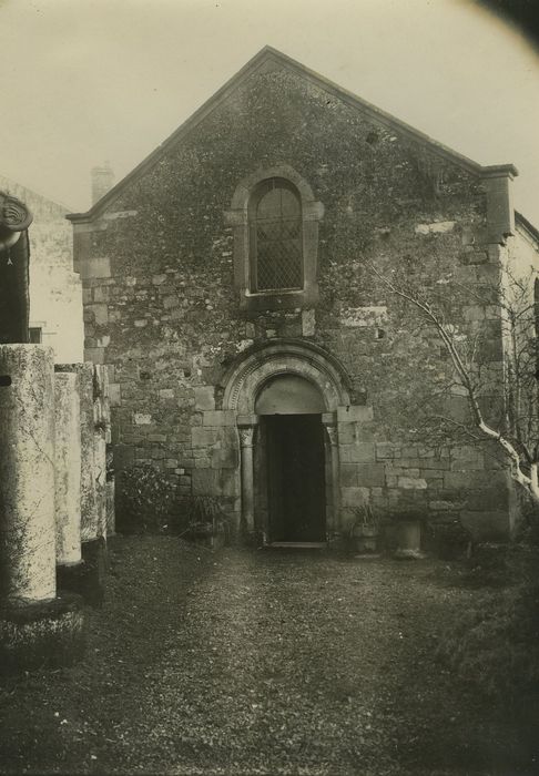 Chapelle Saint-Nicolas (ancienne) : Façade occidentale, vuegénérale