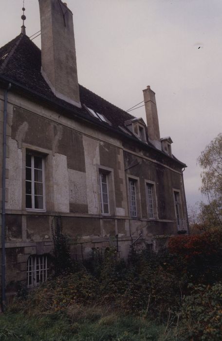 Château du Petit Montjeu : Façade est, vue générale