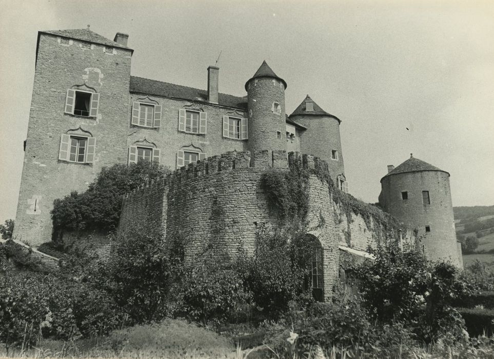 Château : Ensemble sud, vue générale