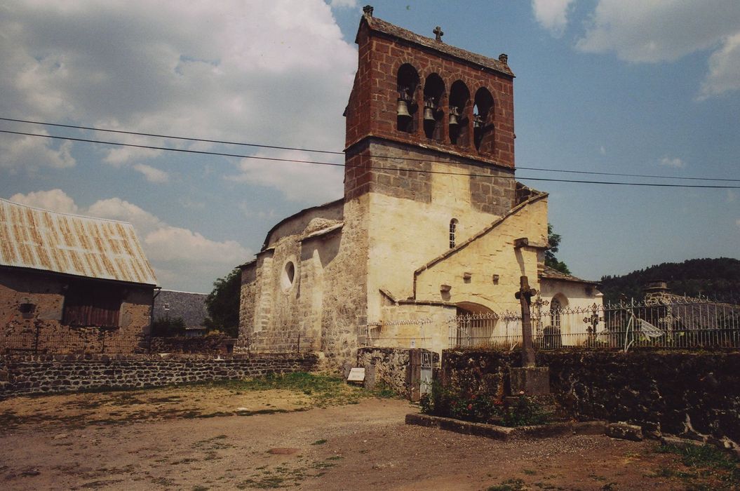 Eglise Saint-Hilaire de Moissac : Ensemble sud-ouest, vuegénérale