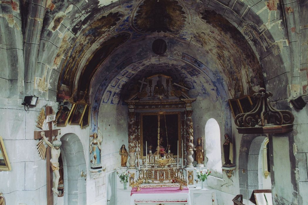 Eglise Saint-Hilaire de Moissac : Choeur, vue générale