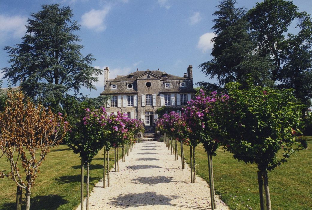 Château de La Plaze : Ensemble sud, vue générale