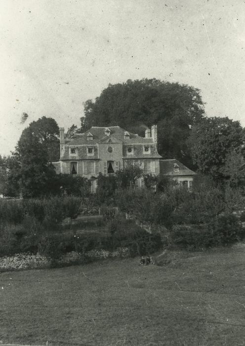 Château de La Plaze : Ensemble sud, vue générale