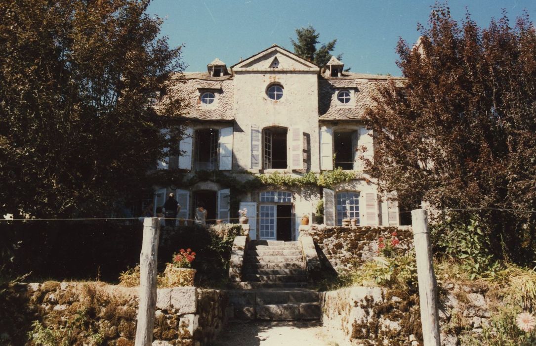 Château de La Plaze : Ensemble sud, vue partielle