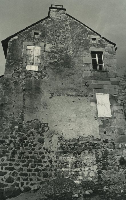 Château de Massebeau : Logis nord, pignon est, vue générale