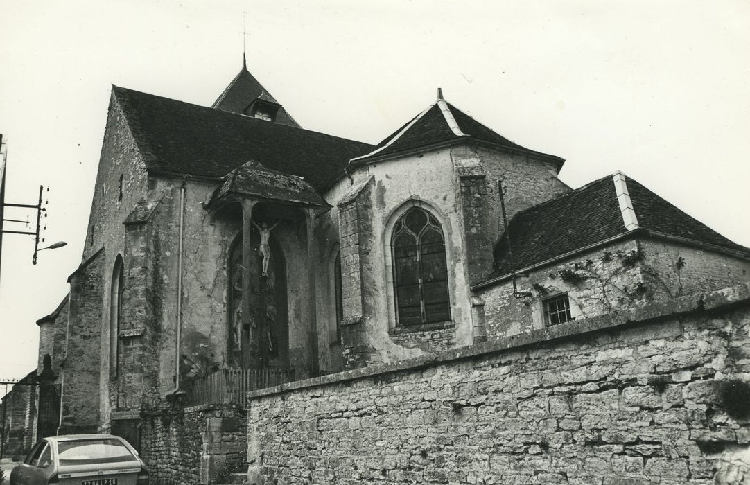 Eglise de l'Assomption de la Vierge : Chevet, vue partielle