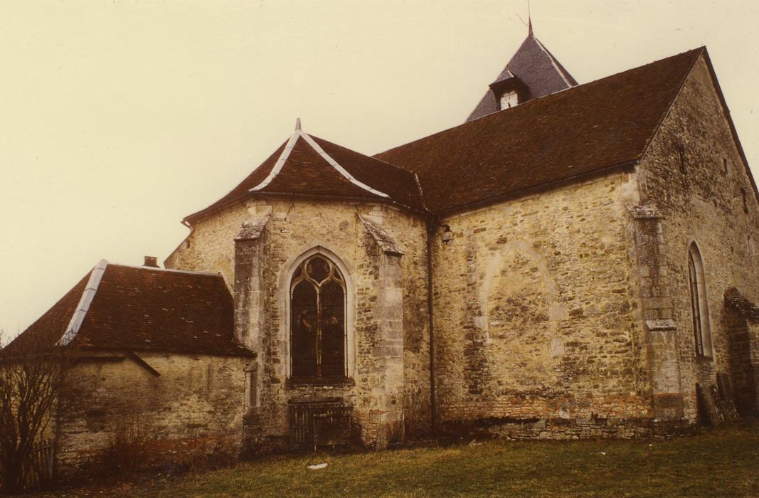 Eglise de l'Assomption de la Vierge : Chevet, vue générale