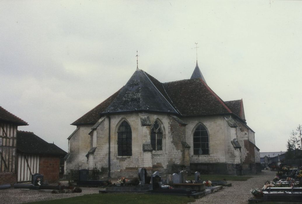 Eglise Notre-Dame de l'Assomption : Chevet, vue générale