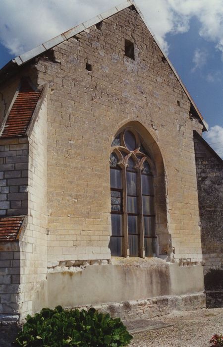 Eglise Saint-Vinebaud : Transept, bras sud, vue générale