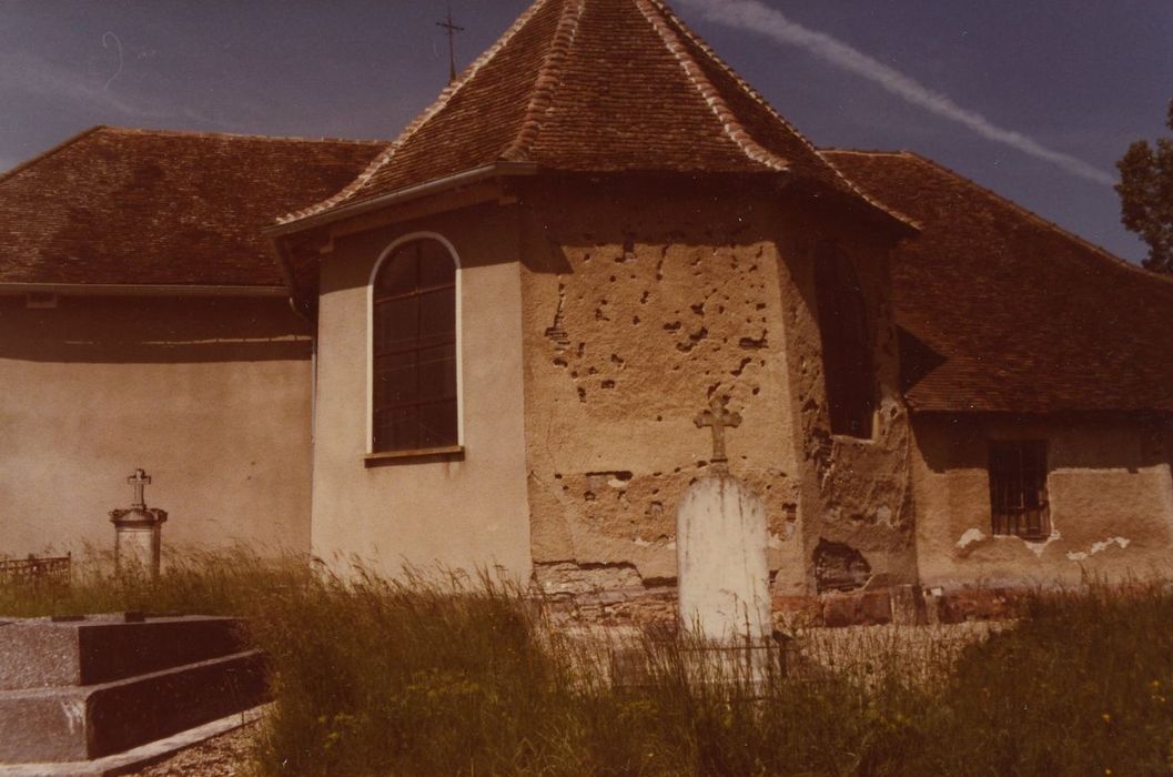 Eglise : Chevet, vue générale