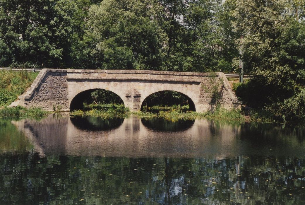 Pont dit « arche du gué qui se noie » : Face sud, vue générale