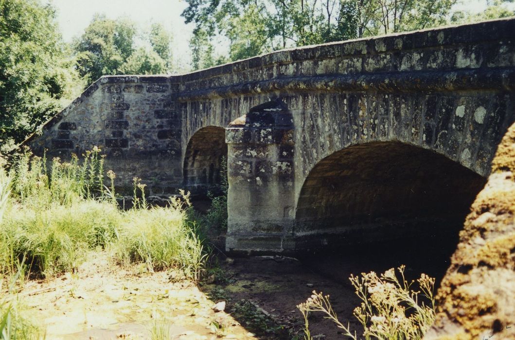 Pont dit  « arche de la Vagnotte » : Face nord, vue générale