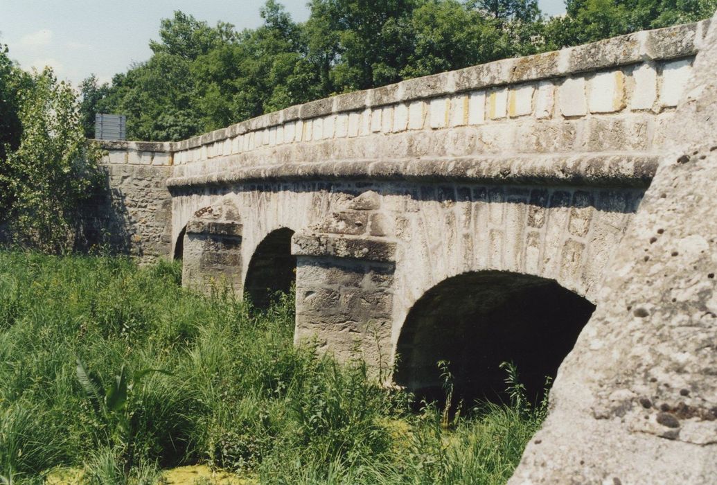 Pont dit  « arche l’Hermey » : Face sud, vue générale