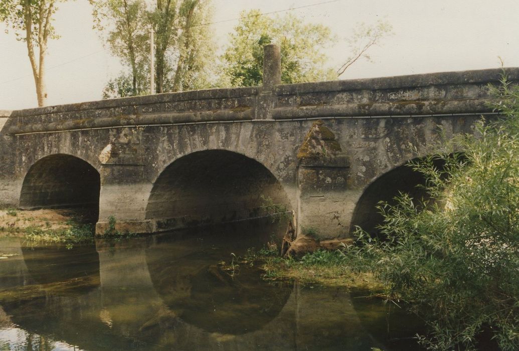 Pont dit  « du bois du champ » : Face nord, vue générale