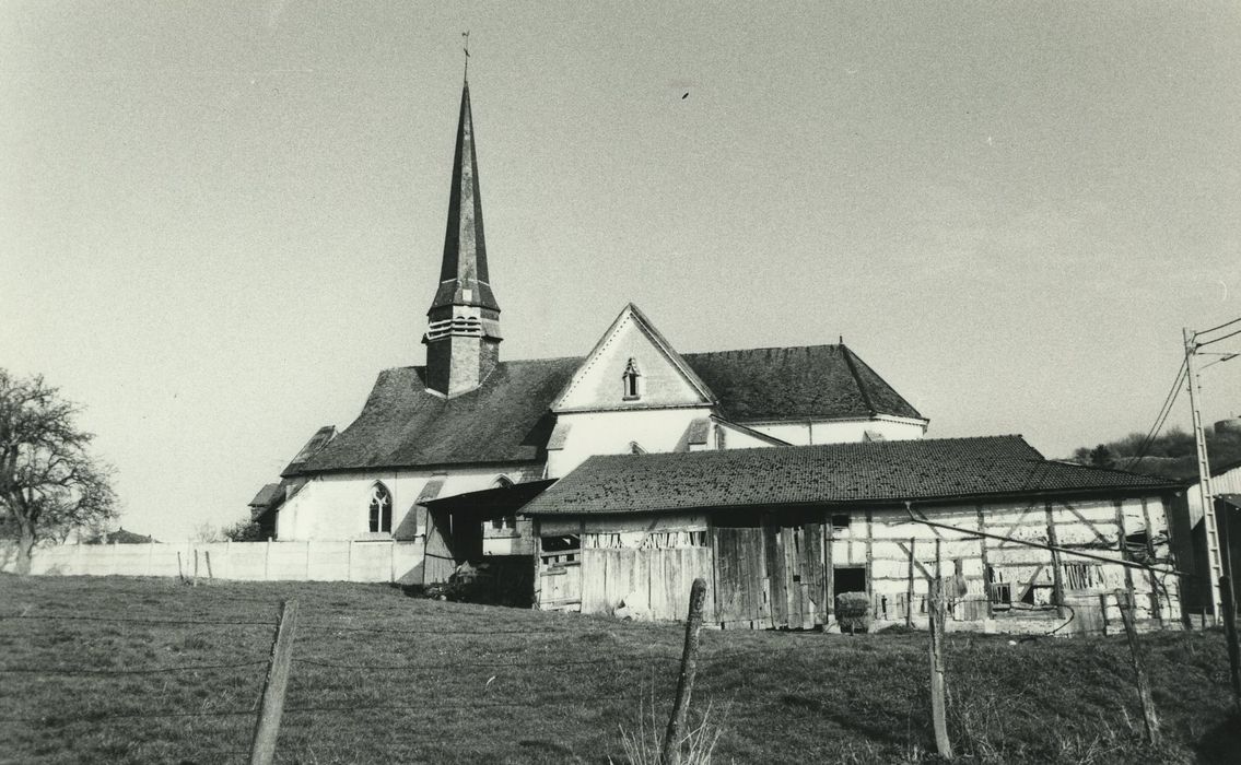 Eglise de l'Assomption : Ensemble sud, vue partielle