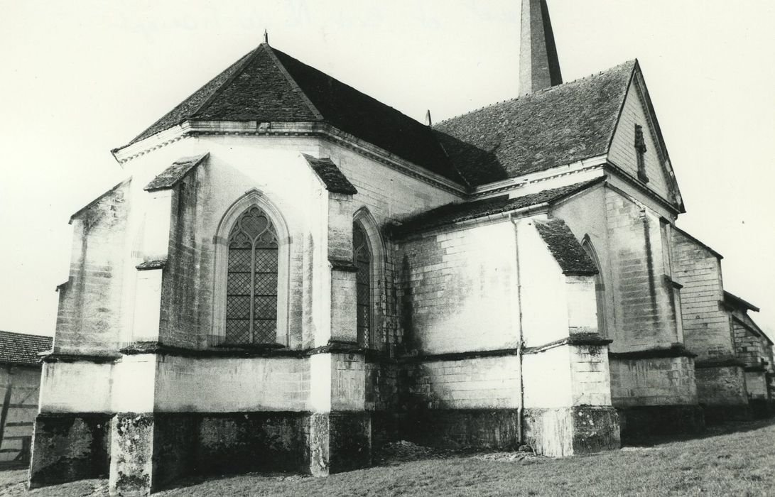 Eglise de l'Assomption : Chevet, vue générale