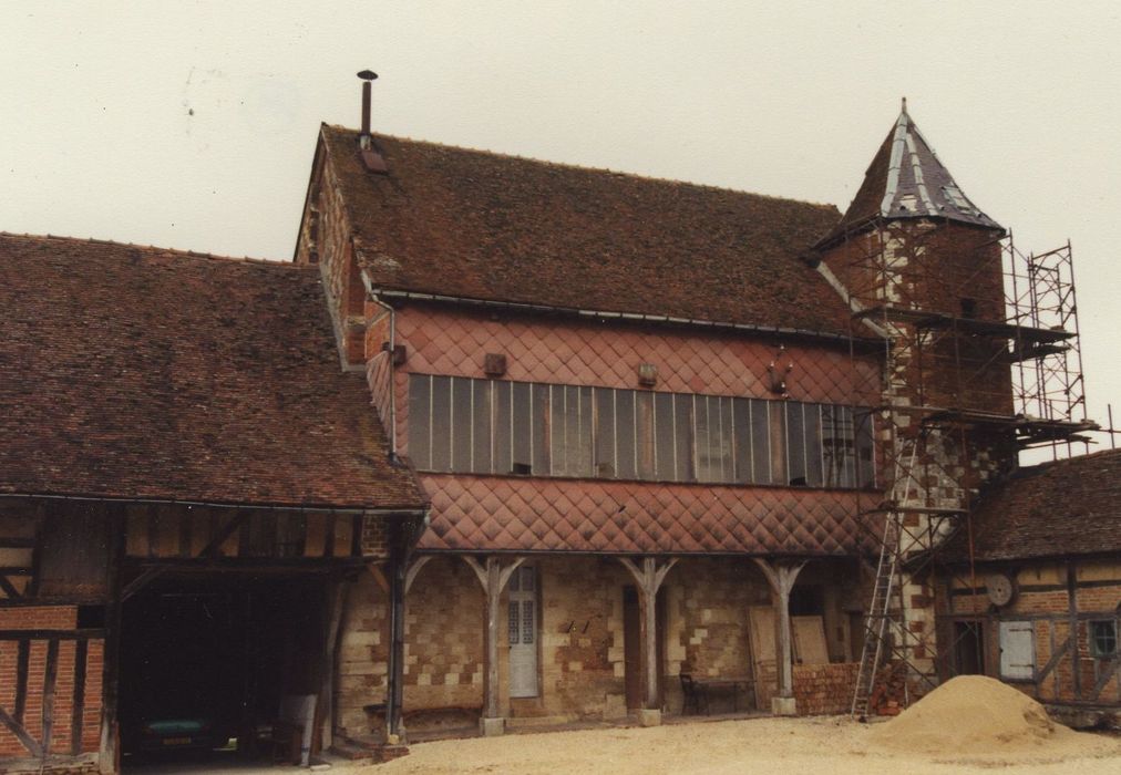 Maison : Façade ouest, vue générale