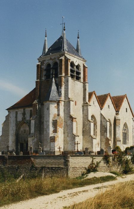 Eglise de l'Assomption : Ensemble sud-ouest, vue générale