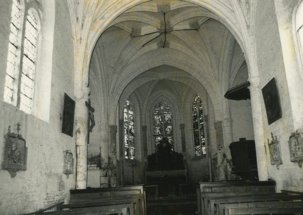 Chapelle de Brantigny : Nef, vue générale