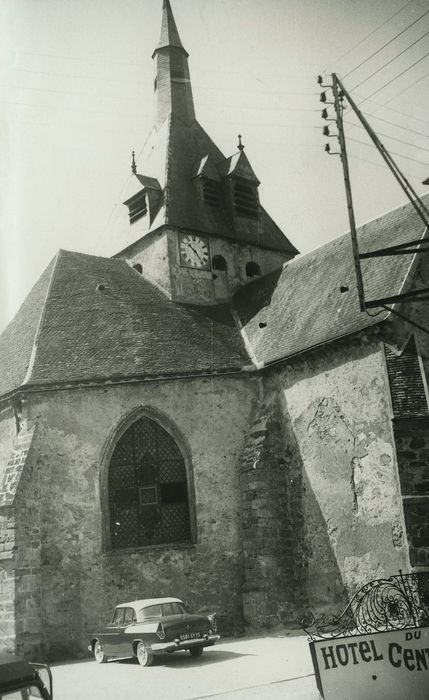 Eglise : Façade latérale sud, vue partielle