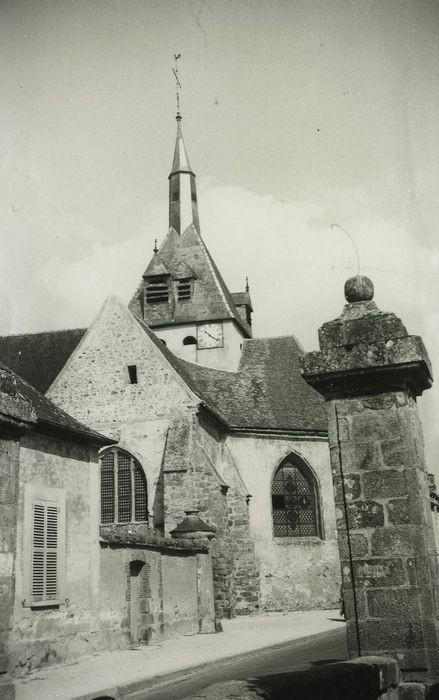 Eglise : Chevet, vue partielle