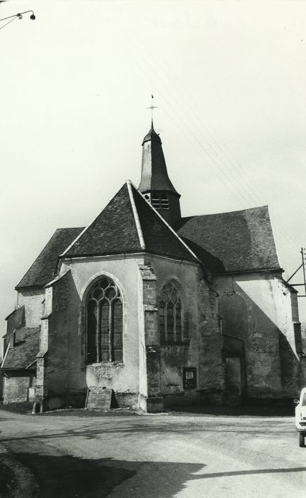 Eglise de Puits : Chevet, vue générale