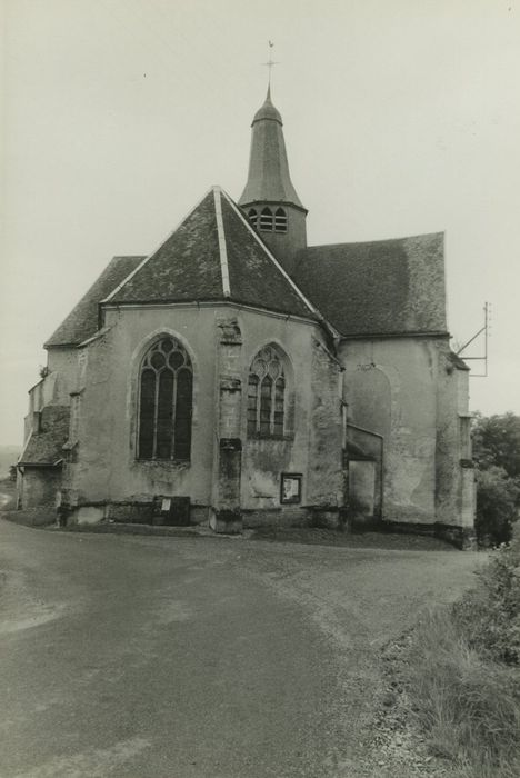 Eglise de Puits : Chevet, vue générale