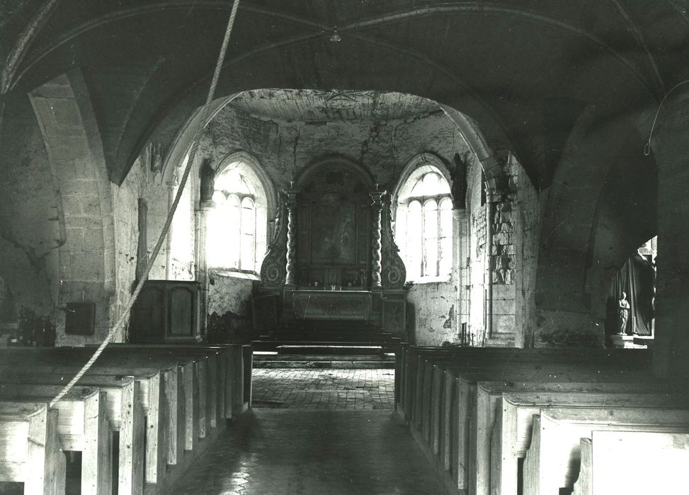 Eglise : Nef, vue générale