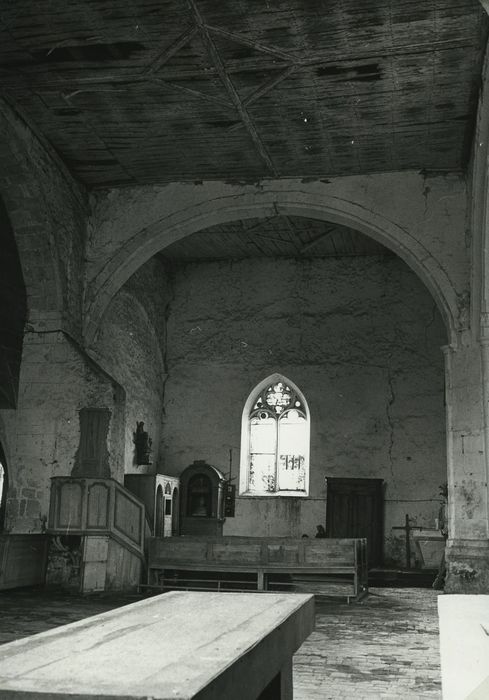 Eglise : Croisillon nord, vue générale