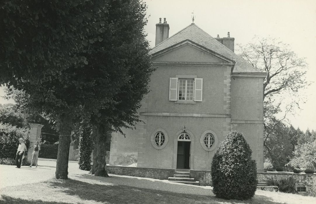 Château de Vignault : Façade nord, vue générale