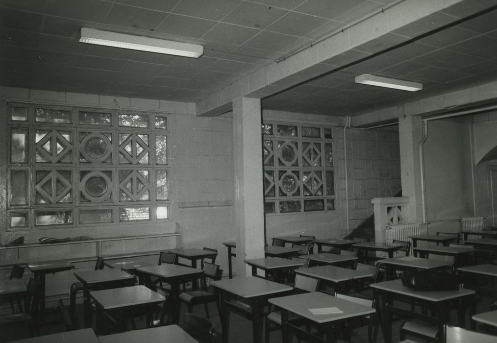 Chapelle de la Colombière : Rez-de-chaussée, salle d’études, vue partielle