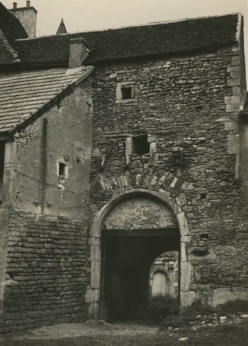 Château de Nobles : Façade sud, vue partielle