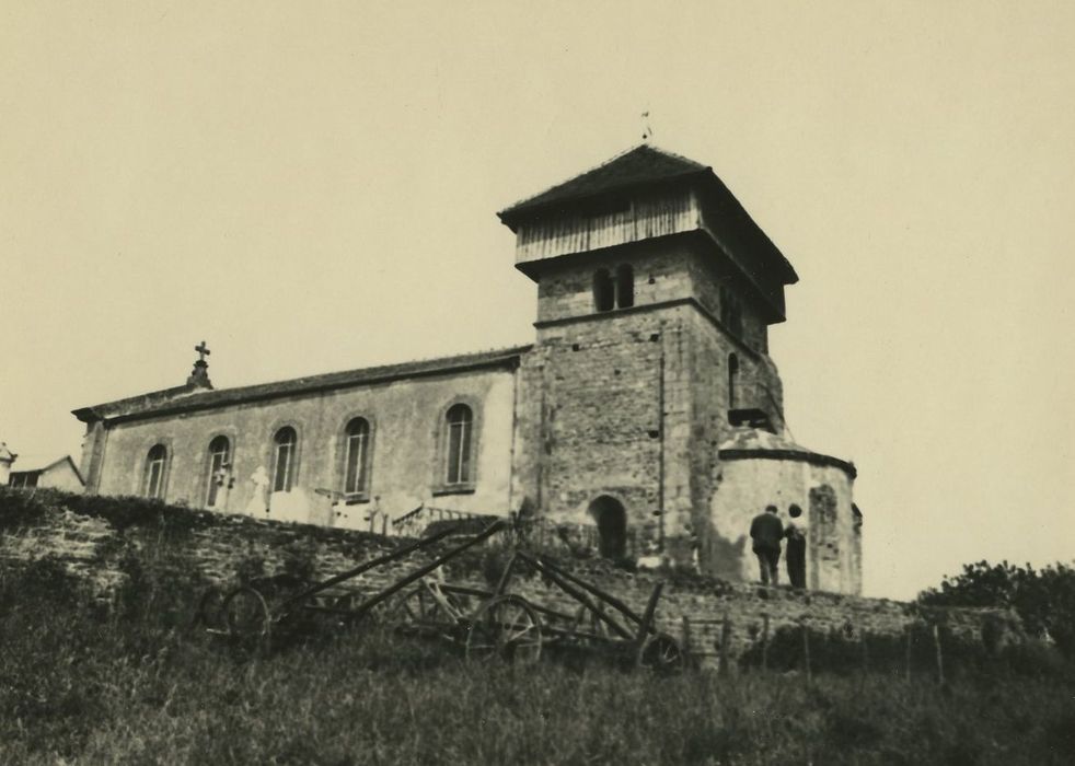 Eglise Saint-Martin : Ensemble sud-est, vue générale