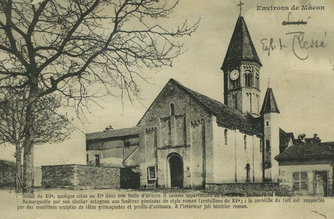 Eglise : Ensemble sud-ouest, vue générale