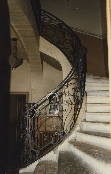 Maison des Echevins : Escalier d’honneur, vue partielle