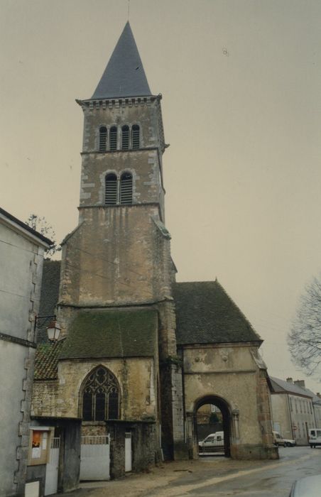 Eglise Notre-Dame de l'Assomption : Clocher, élévation nord, vue générale