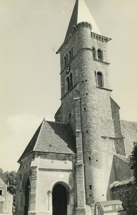 Eglise Notre-Dame de l'Assomption : Clocher, élévations sud-ouest, vue générale