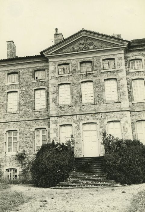 Château d'Audour : Façade sud, vue partielle