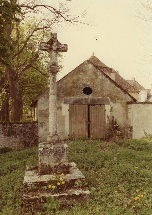 Croix : Vue générale de la croix dans son environnement