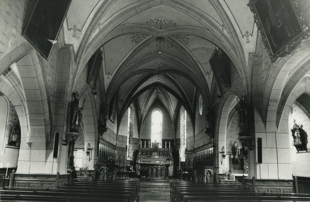 Eglise Saint-Saturnin : Nef, vue générale